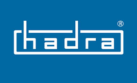 Logo des Partners Hadra, Teil des langjährigen Partnernetzwerks von Jäckle+Flaig